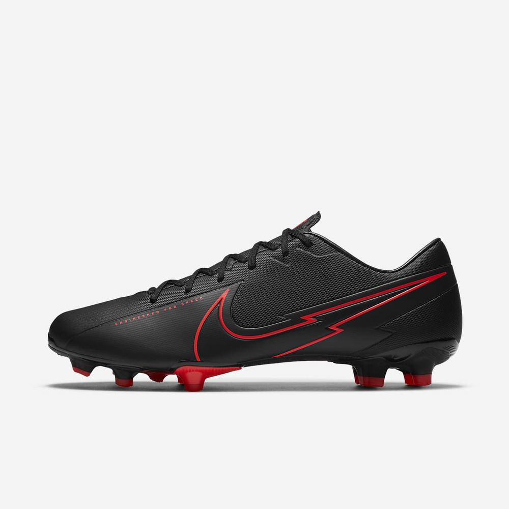 Crampon De Foot Nike Mercurial Vapor 13 Academy MG Noir 2371-945 Black/Dark Smoke Grey/Black Femme | JFU-90842383